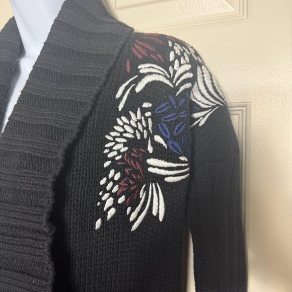 Guess Embroidered Knit Cardigan Dress - Picture 1 of 10